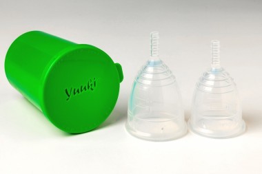 Coppetta mestruale SOFT + box microonde Yuuki