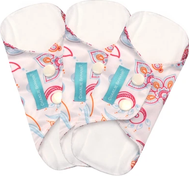 Proteggi slip 3 pz + mini wet bag Charlie Banana