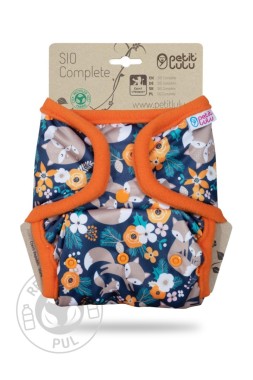 Cloth Diaper AI2 new SIO COMPLETE Petit Lulu SNAP