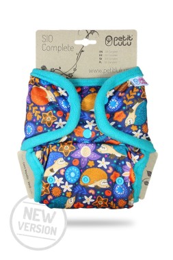 Cloth Diaper AI2 new SIO COMPLETE Petit Lulu SNAP