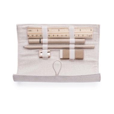 Jute case and ecological accessories