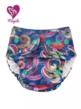 Washable Diaper AIO MINI OS cotton/ULTRA Magabi SNAP