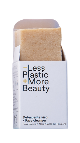 Detergente viso concentrato esfoliante delicato - Sapone di un tempo