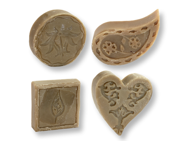 4 mini saponette di Aleppo - Sapone di un tempo