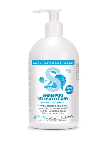 Shampoo Delicato Baby Fiori di Riso - Sapone di un tempo Shampoo Delicato Baby Fiori di Riso - Sapone di un tempo