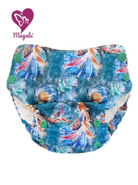 Cloth Diaper POCKET SIDE mayka/coolmax Magabi (without inserts)