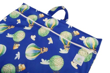 Wet Bag XL (40 cm x 66 cm) - Blümchen