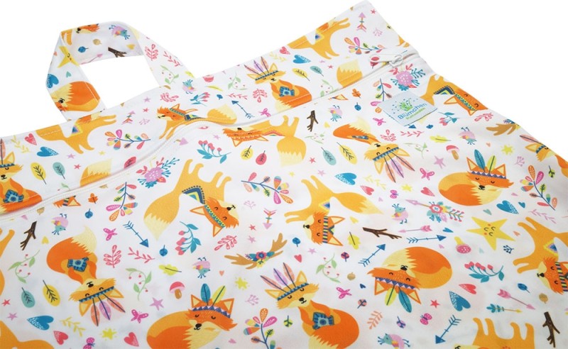 Wet Bag XL (40 cm x 66 cm) - Blümchen