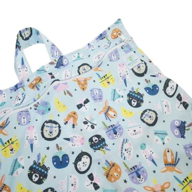 Wet Bag XL (40cm x 66cm) - Blümchen