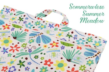 Wet Bag XL (40cm x 66cm) - Blümchen