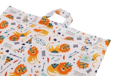 Wet Bag XL (40cm x 66cm) - Blümchen