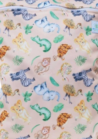 Wet Bag XL (40cm x 66cm) - Blümchen