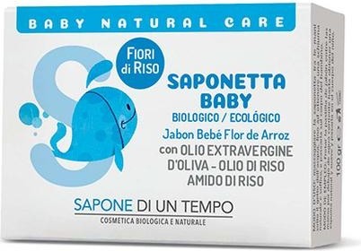 Saponetta baby fiori di riso - Sapone di un Tempo Saponetta baby fiori di riso - Sapone di un Tempo