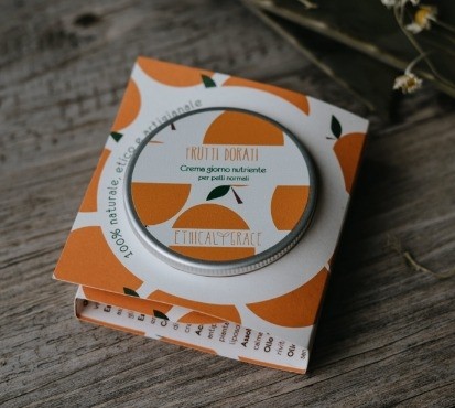 Crema giorno nutriente FRUTTI DORATI - Ethical Grace Crema giorno nutriente FRUTTI DORATI - Ethical Grace