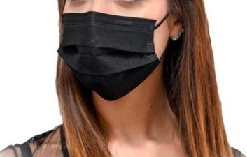 Mascherine chirurgiche 3 strati nere - 10 pezzi Mascherine chirurgiche 3 strati nere - 10 pezzi