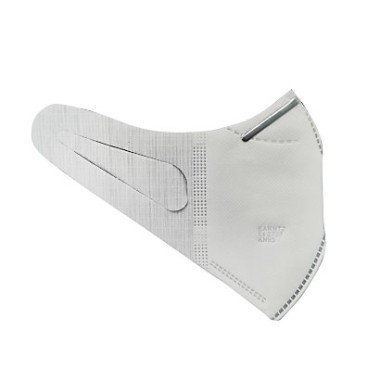 Mascherina facciale protettiva monouso KN95/FFP2 - colore bianco