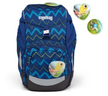 Ergonomic backpack for school - ERGOBAG PRIME