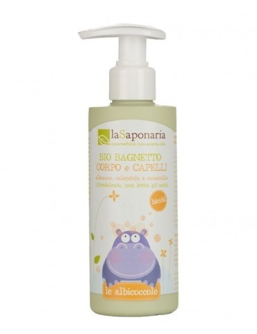 Bio bagnetto corpo e capelli – le Albicoccole