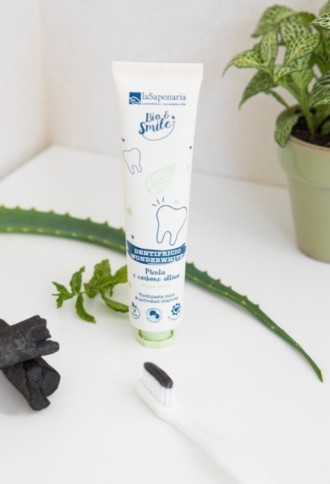 Dentifricio Wonder White Menta&Carbone – LaSaponaria