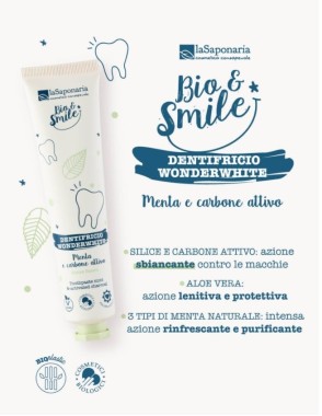 Dentifricio Wonder White Menta&Carbone – LaSaponaria