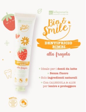 Dentifricio Lenitivo Bimbi gusto Fragola – LaSaponaria