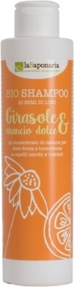 Bio Shampoo liquido ai semi di lino: Girasole e Arancia Dolce – LaSaponaria Bio Shampoo liquido ai semi di lino: Girasole e Arancia Dolce – LaSaponaria