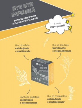 Detergente viso purificante Bye Bye Impurità – LaSaponaria