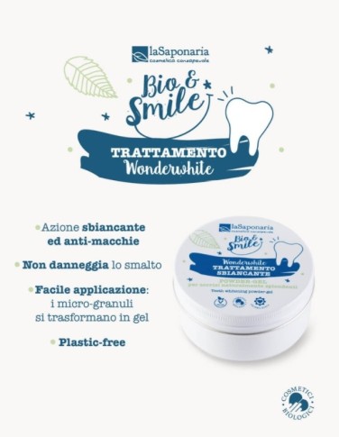 Trattamento sbiancante WonderWhite – La Saponaria Trattamento sbiancante WonderWhite – La Saponaria