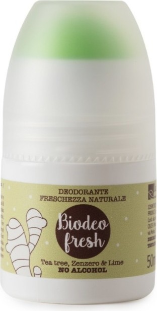 Bio - Deodorante Freschezza Naturale Tea Tree, Zenzero & Lime - LaSaponaria