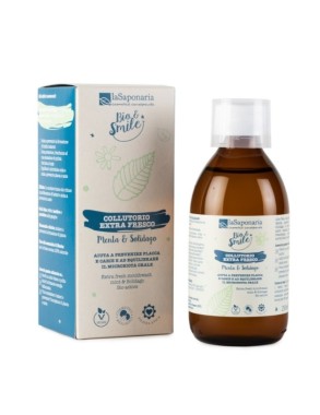 Collutorio biologico extra fresco menta e solidago - La Saponaria
