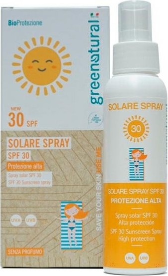 Solare Spray – protezione alta adulti (30 SPF) – Greenatural Solare Spray – protezione alta adulti (30 SPF) – Greenatural