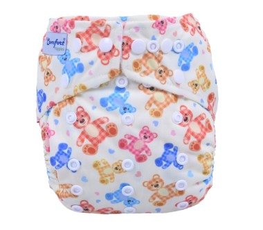 Pannolino lavabile pocket BAMBU’ con inserto incluso – New Comfort