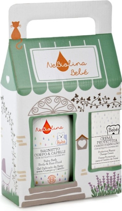 Casetta regalo Bebé (bagnetto e cambio pannolino) - Nebiolina