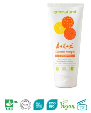 Crema corpo energizzante Line A+C+E - Greenatural