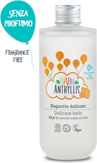 Bagnetto delicato ZERO: 0% profumo e 0% plastica - Baby Anthyllis