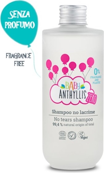 Shampoo NO lacrime ZERO: 0% profumo e 0% plastica - Baby Anthyllis