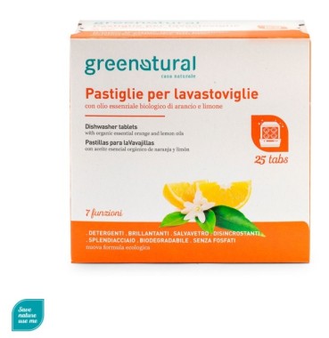 Orange and Lemon Dishwasher Tablets - GreeNatural