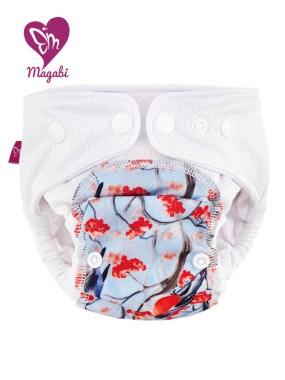 Cloth Diaper FITTED 2.0 Stay Dry SNAP - Magabi