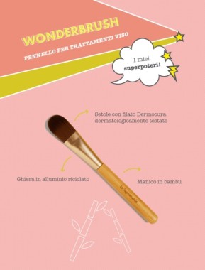 Wonderbrush: pennello per maschere viso - La Saponaria