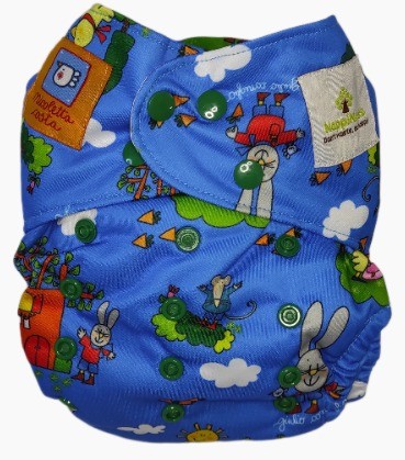 Pannolino Lavabile Pocket Sandwich (SNAP) - Nappiness