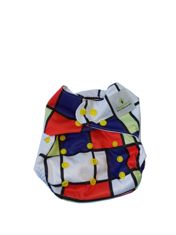 Pannolino Lavabile Pocket Sandwich (SNAP) - Nappiness Pannolino Lavabile Pocket Sandwich (SNAP) - Nappiness