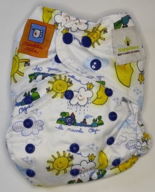 Cloth Diaper AIO CHAMELEON (SNAP) - Nappiness