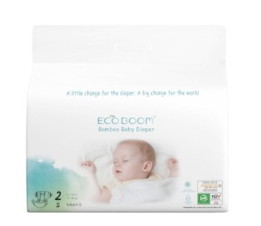 U&G biodegradable diapers size S (3 - 8 Kg) - Eco Boom
