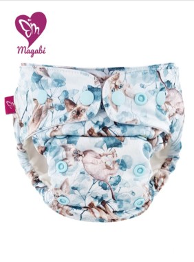 Cloth Diaper AIO (ex MINI OS) frotte/ULTRA Magabi SNAP