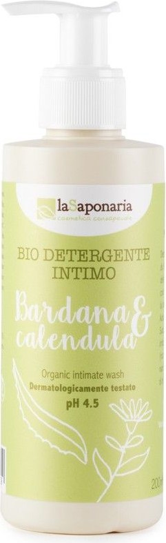 BIO Detergente intimo Bardana e Calendula - LaSaponaria
