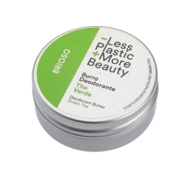 Burro deodorante Brioso al Té Verde - Sapone di un Tempo