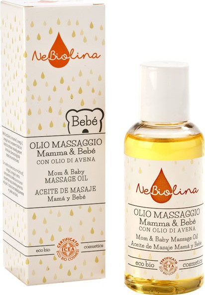 Olio massaggio Mamma & Bebé - Nebiolina Olio massaggio Mamma & Bebé - Nebiolina