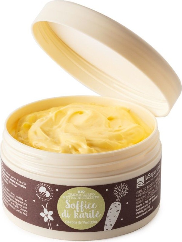 Bio crema corpo Soffice di Karité - La Saponaria Bio crema corpo Soffice di Karité - La Saponaria