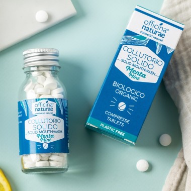 COLLUTORIO IN PASTIGLIE (GUSTO MENTA) - OFFICINA NATURAE COLLUTORIO IN PASTIGLIE (GUSTO MENTA) - OFFICINA NATURAE