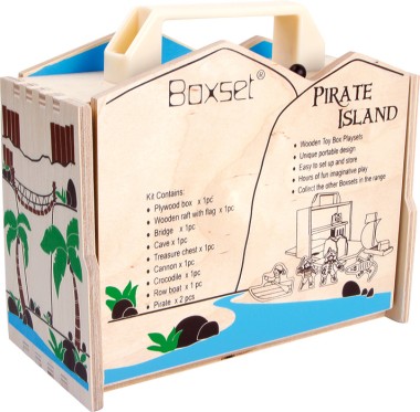 Pirate island in the suitcase - Legler